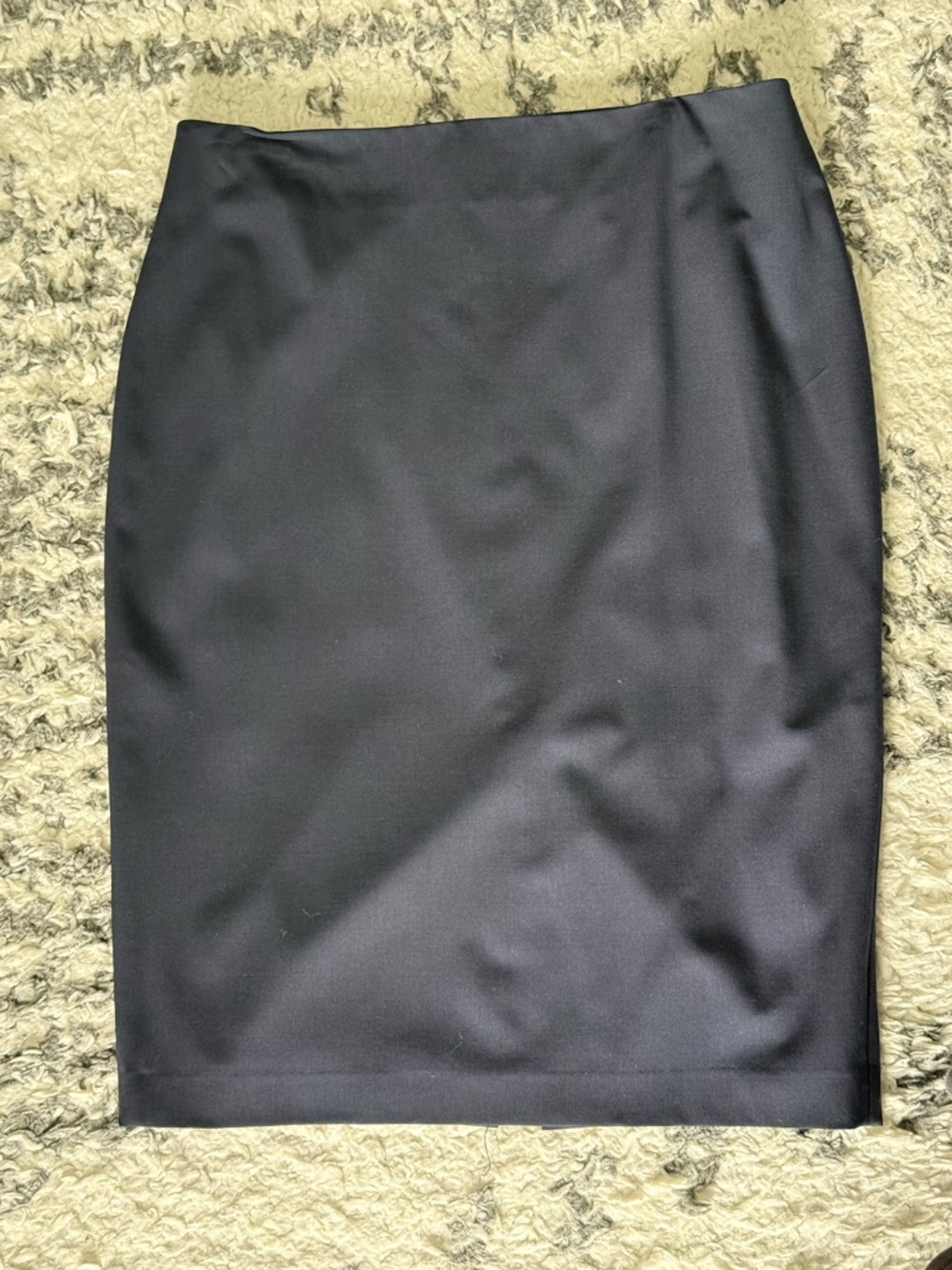Classic Theory Nocturne Navy Pencil Skirt - Women's Professional Wear - Picture 4 of 6